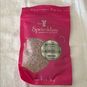 Pink Zebra Sprinkles Fragranced Wax Melts - Warm Flannel Night